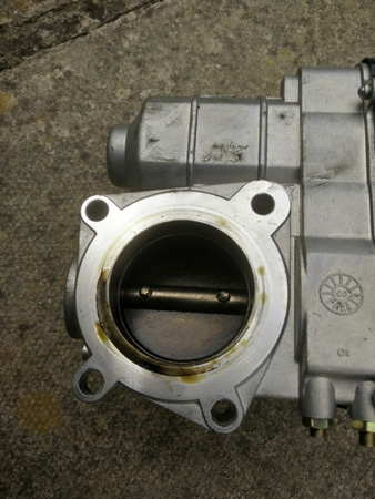 Dirty Nissan Micra K12 Throttle Body